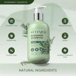 Svvimer Rosemary Hair Growth Shampoo - Thickening Shampoo with Biotin Tea Tree Oil
