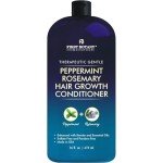 Peppermint Rosemary Hair Regrowth Conditioner - Anti Hair Loss product, Daily Hydrating, Detoxifying, Volumizing Conditioner and Fights Dandruff For Men and Women 16 fl oz