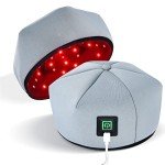 Elfeye Red Light Therapy Cap for Hair Growth - Hair Regrowth Treatment Device for Men & Women, 660&850nm Red Light Therapy Hat, Rechargeable Laser Cap for Thinning Hair, Hair Loss & Scalp Health