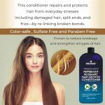 Peppermint Rosemary Hair Regrowth Conditioner - Anti Hair Loss product, Daily Hydrating, Detoxifying, Volumizing Conditioner and Fights Dandruff For Men and Women 16 fl oz
