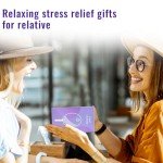 Scalp Massager Hair Growth Comb - Hair Care Brush for Dandruff Removal - Built-in Anion Device -Rechargeable - Electric Hair Follicle Stimulation Tool - Gifts for Men and Women to Relax Head Stress
