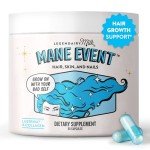 Legendairy Milk Mane Event™ - Hair Skin and Nails Vitamins with Collagen Peptides, Biotin & Lustriva® - Hair Vitamins for Women - Supplement Promotes Hair Growth for Thicker & Fuller Hair