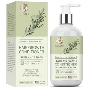 Lilivera Rosemary Hair Growth Conditioner, 11.8 Fl Oz (Pack of 1), white1