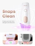 Hikyskin Laser Hair Removal with Cleaning Lamp, Ice-Cooling IPL Hair Removal Device for Men and Women, Safe Long-Lasting At Home Hair Remover Device for Face Back Leg Arm Whole Body