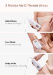 Hikyskin Laser Hair Removal with Cleaning Lamp, Ice-Cooling IPL Hair Removal Device for Men and Women, Safe Long-Lasting At Home Hair Remover Device for Face Back Leg Arm Whole Body