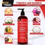 Anti-Hair Loss Shampoo With Biotin, for Men & Women - Sulfate-Free, Natural DHT Blocking Formula for Hair Growth, Thinning Hair Prevention, 16 Oz