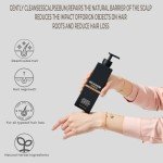 Root Activator Shampoo, Root Activator Hair Loss Thickening Shampoo for Hair Regrowth, Natural Hair Regrowth Shampoos for Men Women (1PCS)