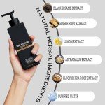Root Activator Shampoo, Root Activator Hair Loss Thickening Shampoo for Hair Regrowth, Natural Hair Regrowth Shampoos for Men Women (1PCS)