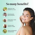 Maple Holistics Biotin Rosemary Conditioner - Vegan, Sulfate-Free, Moisturizing & Volumizing for Fine, Weak, & Dull Hair (16 Fl Oz)