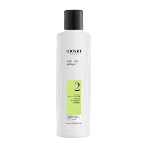 Nioxin Scalp + Hair Thickening System 2 Shampoo| For Natural or Untreated Hair with Progressed Thinning |With Niacinamide and Biotin |10.1 Fl oz.