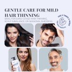 Biotin & Rosemary Shampoo for Hair Growth: Hair Loss Shampoo for Thinning Hair Infused with Natural Nutrient Rich Ingredients for Hair thickening Sulfate Free 10 fl oz