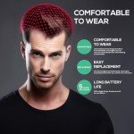 Laser Therapy Cap for Hair Regrowth, Laser Hair Growth System Hair Loss Treatments for Men & Women Red Light Therapy Cap Hair Growth Device