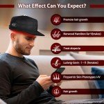 Laser Cap for Hair Growth, Red Light Therapy for Hair Growth, Strengthen Hair Roots, Hair Loss Treatment for Men and Women