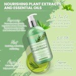 Rosemary Conditioner for Hair Growth: Thinning Hair & Anti-Hair Loss Treatment for Men and Women - Rosemary Mint Strengthening Conditioner with Tea Tree Oil Biotin