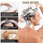 2 Pcs Root Activator Shampoo, Hair Growth Root Activator Shampoo, For Anti-Hair Loss, Natural Formula for Men and Women