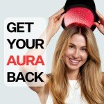 Scalp Delivery Aura 272 Laser Cap – FDA-Cleared Hair Growth Products for Men and Women – Hands-Free Low-Level Red Light Device for Scalp Stimulation and Hair Vitality + AM PM Peptide & Stem Cell Serum