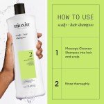 Nioxin System 2 Shampoo & Conditioner Prepack | For Natural or Untreated Hair with Progressed Thinning | With Niacinamide and Biotin | Pumps Included | 33.8 Fl oz.