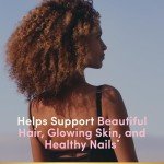 Nature's Bounty Optimal Solutions Hair, Skin and Nails Pectin Gummies, 2500 mcg Biotin Per Serving, No Stick Gummy, Vegetarian Formula, Strawberry Flavor, 200 count, 100 Total Servings