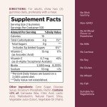 Nature's Bounty Optimal Solutions Hair, Skin and Nails Pectin Gummies, 2500 mcg Biotin Per Serving, No Stick Gummy, Vegetarian Formula, Strawberry Flavor, 200 count, 100 Total Servings