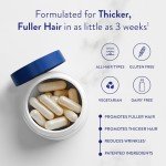 Routine Wellness Hair Growth Supplement - Clinically Proven for Thicker, Fuller Hair - Reduces Wrinkles, Fine Lines - Gluten Free, Ideal for Women & Men with Thinning Hair - 1 Bottle, 30 Day Supply
