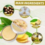 Starhig Ginger Hair Regrowth Shampoo Bar, 3 Pcs, Natural Organic, Promotes Growth, Repairs Damaged Hair, Suitable for All Hair Types