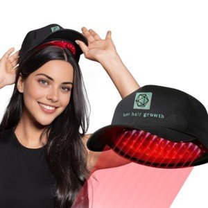 Laser Hair Growth Cap, Red Light Therapy for Hair Growth Cap Laser Cap for Hair Regrowth Hair Loss Treatments for Men & Women Laser Hair Growth Device Red Light Therapy