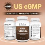 Dr. Berg All-in-One Vitamins for Hair, Skin, & Nails - Advanced Formula with Biotin, Saw Palmetto, DHT Blocker, & Trace Minerals - 90 Veg Capsules