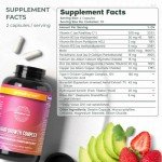 Primal Harvest Hair Growth Vitamins, 2 Pack - 120 Pills, Natural Hair Regrowth, Thickening, and Supplement for Men & Women with Biotin & Zinc