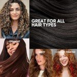 Svvimer Rice Water Hair Growth Shampoo - Biotin Thickening Shampoo for Hair Loss and Thinning - Sulfate Free for Women and Men 10 Fl Oz (Pack of 1)