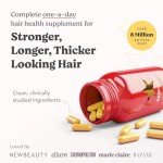 HAIRtamin Advanced Formula Hair Vitamins for Women & Men | Vegan 5000 Mcg Biotin Capsules Vitamin Supplement | Hair Skin and Nail Capsule Supplement to Promote Hair Growth & Thickness | 30 Count