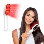 Laser Therapy Hair Growth Comb,Red Light Therapy for Hair Growth Device Electric Scalp Massager, Promote Hair Regrowth in Women and Men Hair Loss,Alopecia Homeusing