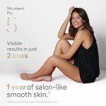 Braun IPL at Home Laser Hair Removal for Women and Men, Silk Expert Pro 5 PL5137 with Venus Swirl Razor, Long-Lasting Reduction in Hair Regrowth for Body & Face, Corded, PL5137