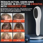 PUPCA Laser Therapy Hair Growth Comb, Hand-Held Comb-Shaped Low Level Laser Therapy To Promote Hair Growth in Women and Men