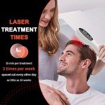 PUPCA Laser Therapy Hair Growth Comb, Hand-Held Comb-Shaped Low Level Laser Therapy To Promote Hair Growth in Women and Men