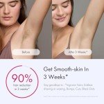 Ulike Laser Hair Removal for Women and Men, Air 3 Ice-Cooling IPL Device Hair Removal for Nearly Painless & Long-Lasting Results, 3 Modes & Auto Flashing for Fast Full Body Hair Removal from Home