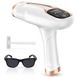 Hair Removal Device Laser Hair Removal for Women and Men Permanent IPL Hair Removal At-Home 999,999 Flashes Painless Hair Remover on Armpits Back Legs Arms Face Bikini Line