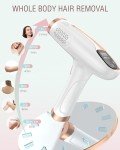Hair Removal Device Laser Hair Removal for Women and Men Permanent IPL Hair Removal At-Home 999,999 Flashes Painless Hair Remover on Armpits Back Legs Arms Face Bikini Line