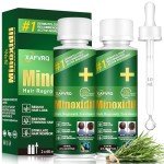 5% Minoxidil for Men, 2PCS Minoxidil for Women Hair Growth Products, Extra Strength Minoxidil Topical Hair Loss Regrowth Treatment Serum with Rosemary & Biotin, Upgraded formula light & Non-Greasy