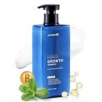 Biotin Hair Growth Shampoo for Men: Natural Thickening Strengthening & Cleansing Hair- Hair Loss and Thinning Hair with Tea Tree Oil Caffeine, DHT Blockers and Natural Extracts 13.5 Fl Oz