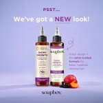 Soapbox Oh My Growth, Lengthening Vitamin Booster Treatment for All Hair Types with Biotin, Vegan Collagen & Vitamins A & C, Paraben & Cruelty Free, For Thicker, Fuller Hair for Men & Women (5 oz)