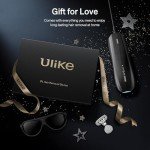 Ulike X IPL Hair Removal Device, Laser Hair Removal with Ice-Cooling, Dual Lights & Skin Senor for Nearly Painless & Long-Lasting Hair Removal, 3 Modes Tailored for Stubborn Hair, Gift for Smooth Skin