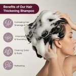 Yzmoffer Hair Growth Shampoo for Thinning Hair: Advanced Biotin and Rosemary Shampoo with Rice Water for Women and Men Hair Loss - Herbal Essences Promotes Thicker Hair