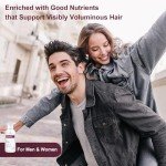 Yzmoffer Hair Growth Shampoo for Thinning Hair: Advanced Biotin and Rosemary Shampoo with Rice Water for Women and Men Hair Loss - Herbal Essences Promotes Thicker Hair