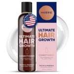 Moerie Ultimate Hair Growth Conditioner – For Longer, Thicker, Fuller Hair - Vegan Friendly Volumizing Hair Products – Paraben & Silicone Free – All Hair Types – Reverse Hair Loss – 8.45 fl oz (250ml)
