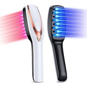 HMLINYAO Laser Hair Growth Comb, Professional Laser Comb System(No LEDs), Electric Scalp Massager for Hair Growth, Thinning Hair Treatment, Intensive Hair Brush for Anyone 1