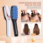 HMLINYAO Laser Hair Growth Comb, Professional Laser Comb System(No LEDs), Electric Scalp Massager for Hair Growth, Thinning Hair Treatment, Intensive Hair Brush for Anyone 1