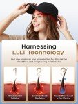 Hair Growth Device - Advanced Laser Hair Growth Cap, red light therapy for hair growth, Effective Hair Loss Treatment for Both Men and Women, 122 Lasers & LEDs