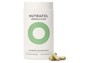 Nutrafol Women's Hair Growth Supplements, For Women 18-44 Years Old, Clinically Tested for Visibly Thicker, Stronger Hair, 100% Vegan Ingredients, Dermatologist Recommended - 1 Month Supply