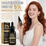5% Minoxidil for Women Hair Growth Serum Topical Minoxidil Hair Regrowth Thicker Prevent Hair Loss for Thickening Longer Fuller Healthier Hair 3 Bottles of 2oz