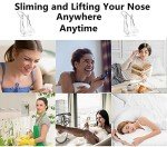 Lenlorry Nose Shaper Clip, Unisex, Hair Trimmer, Nose Lifter, Rhinoplasty Tool, Straightener, Slimming Device, Soft Silicone, Ultra Durable Stainless Steel